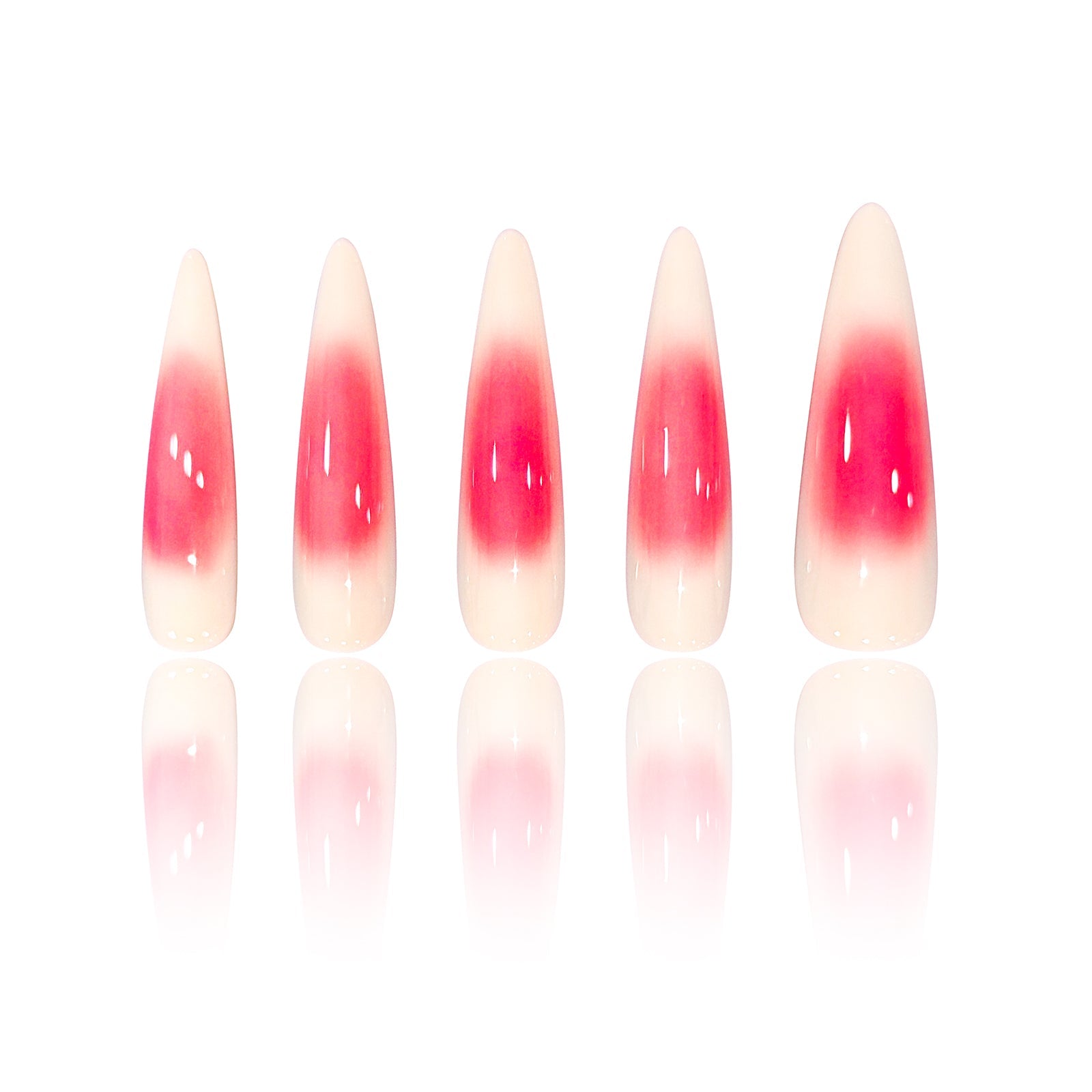 Siva Nail, Pink Promenade, sfumatura rosa tenue, unghie pressate fatte a mano