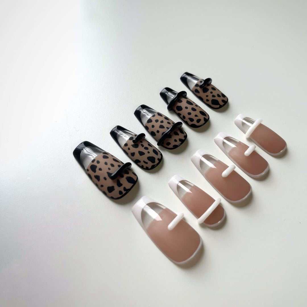 Siva Nail, Wildspot, unghie finte fatte a mano in stile stampa animalier