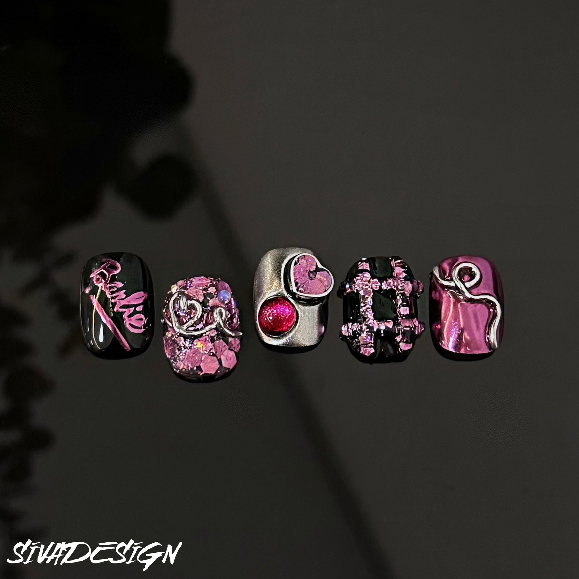 Siva Nail, Barbie Chic, unghie finte rosa stile Barbie