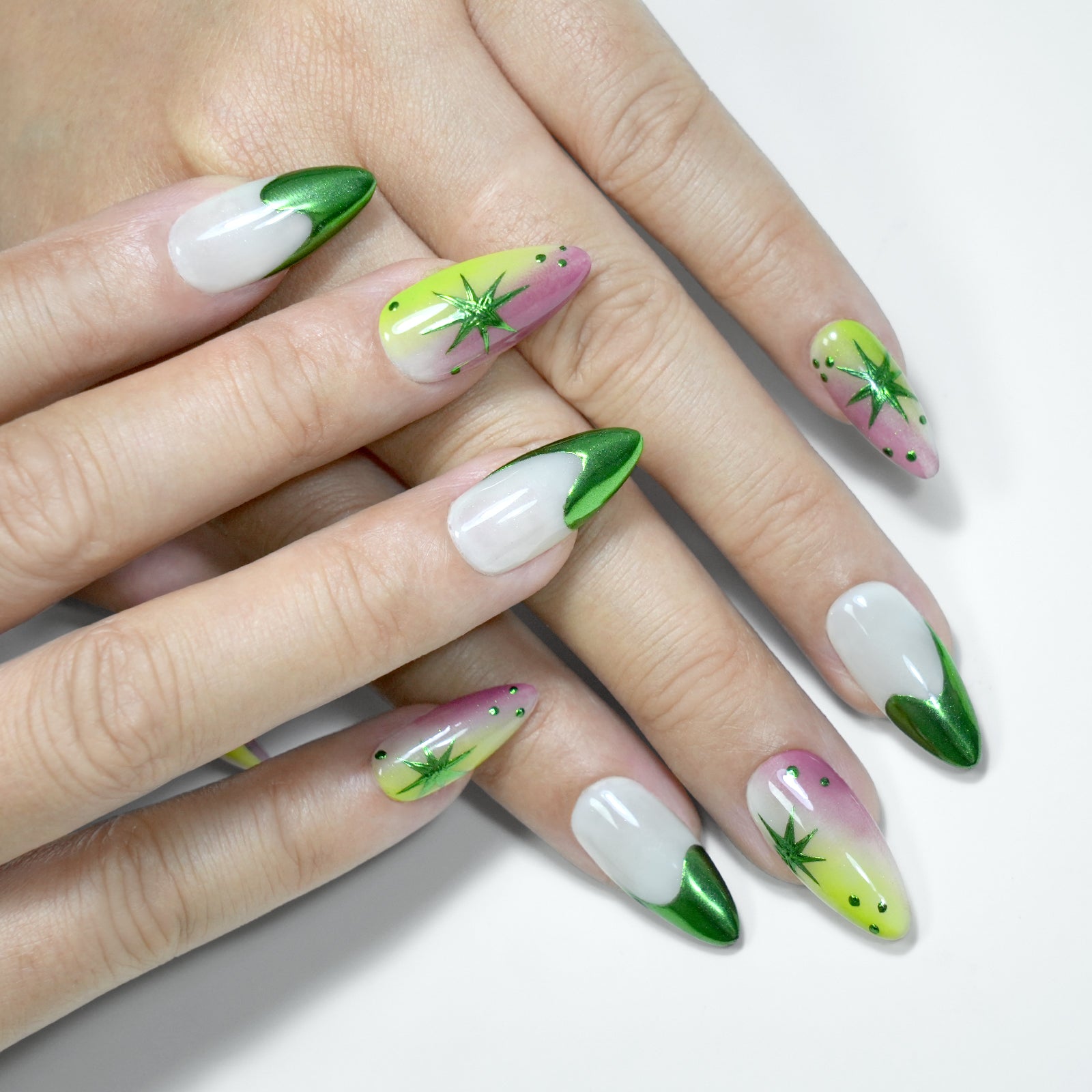 siva-nail-verdant-whimsy-artistic-green-and-purple-acrylic-press-on-nails-efabbedb7acfc8fa982e2b0e143ca30e